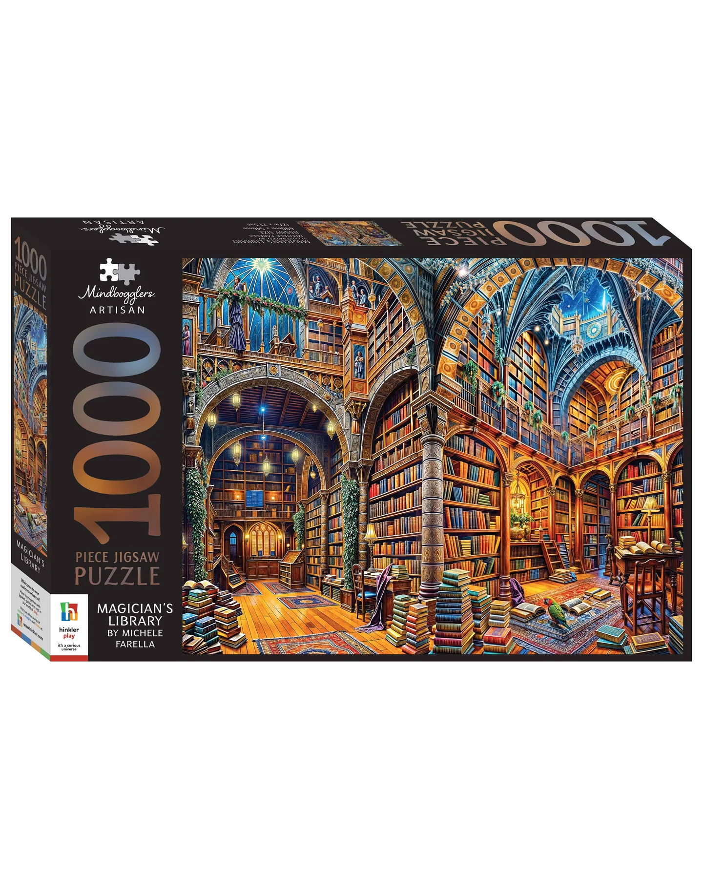 Mindbogglers Magicians 1000-Piece Jigsaw Puzzle
