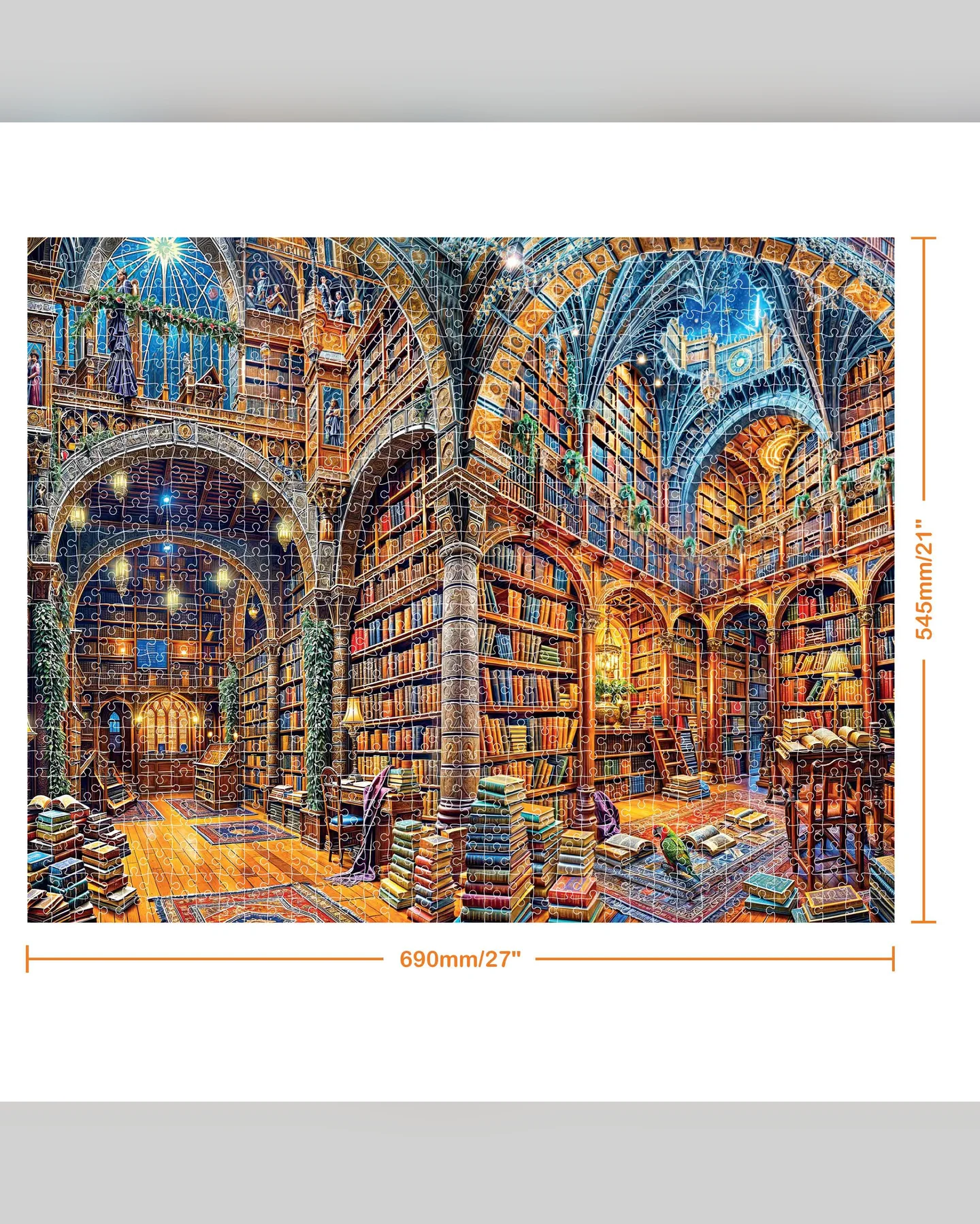 Mindbogglers Magicians 1000-Piece Jigsaw Puzzle-3