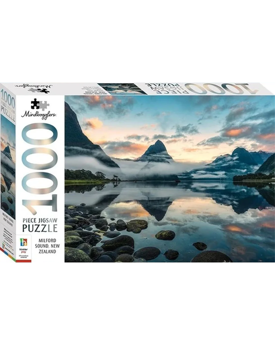 Mindbogglers Milford Sound 1000-Piece Jigsaw Puzzle