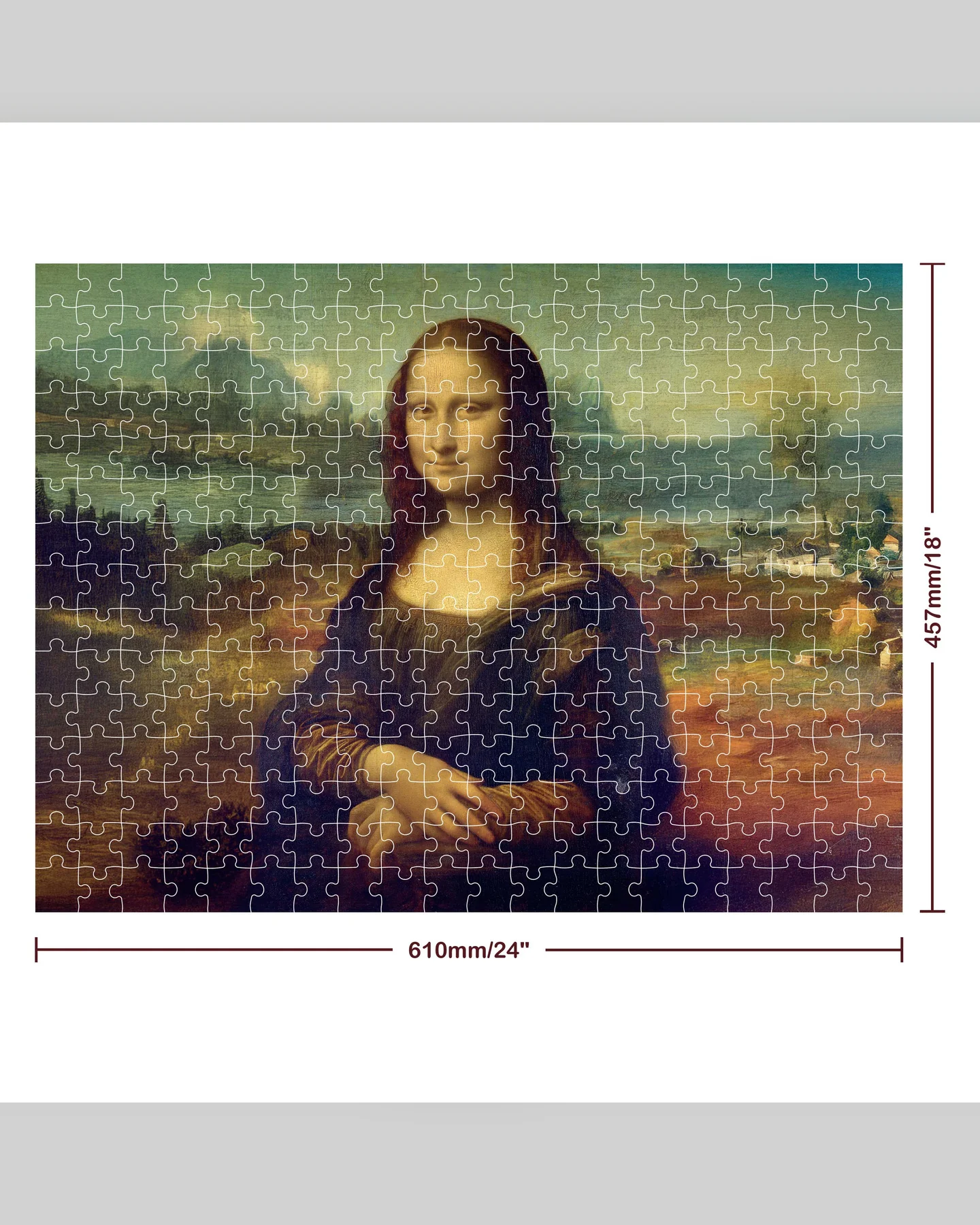 Hinkler Mona Lisa 300-Piece Jigsaw Puzzle-3