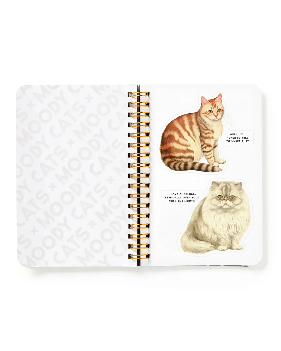 Brass Monkey Moody Cats Sticker Book-10