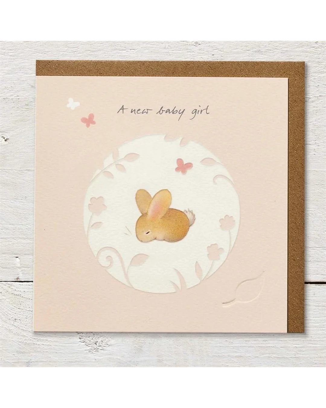 New Baby Girl - Baby Card Baby Cards