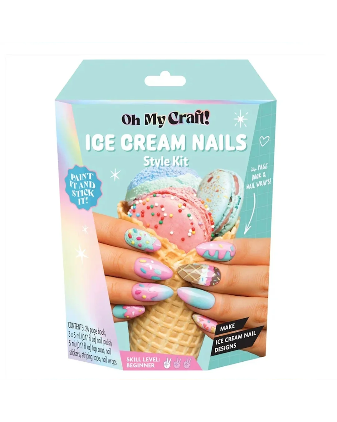 OMC! Ice Cream Glam Nail Art Kit