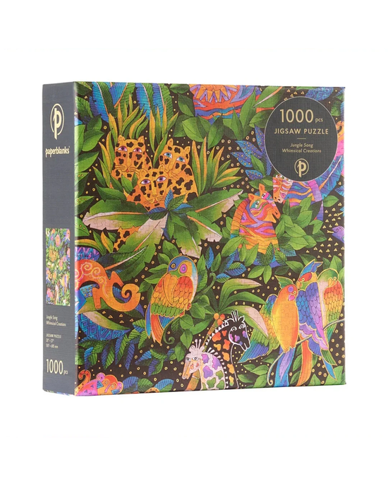 Paperblanks 1000 Piece Puzzle - Jungle Song