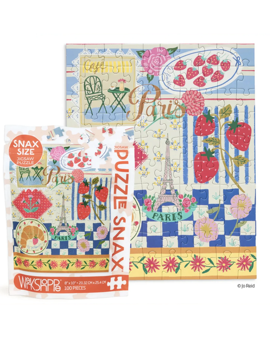 Paris Cafe 100 Pce - Puzzle Snax