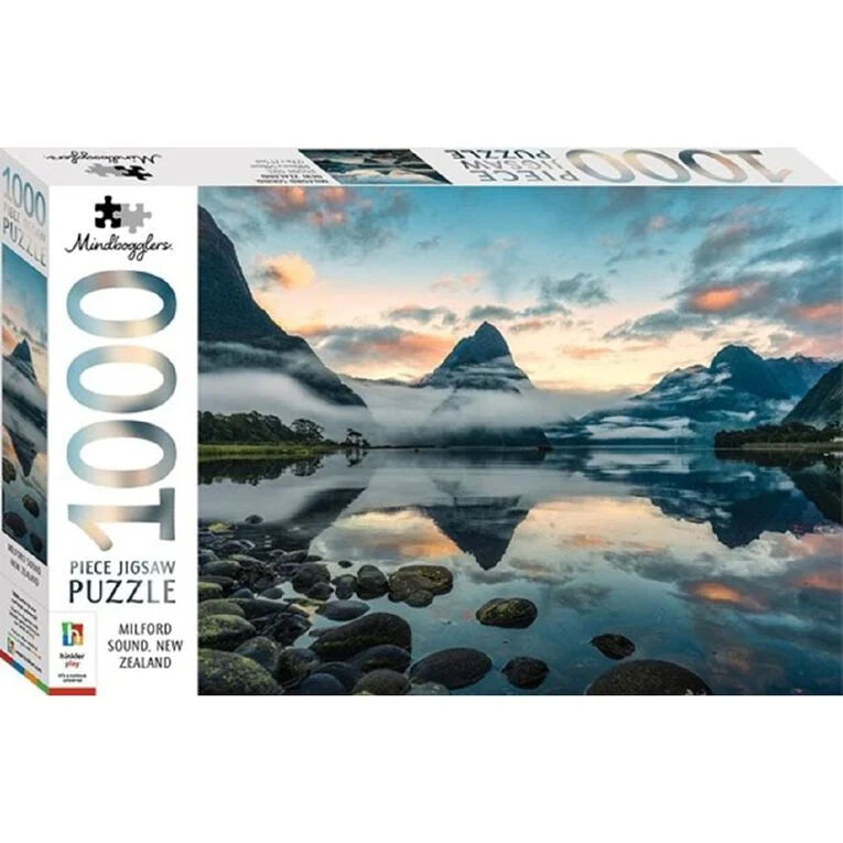 Premium Cut 1000pc Puzzle: Milford Sound