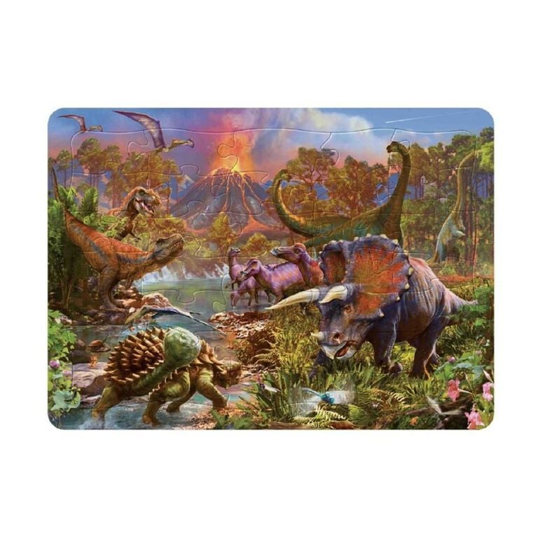 Hinkler Dinosaur Island 35-Piece Frame Tray Puzzle