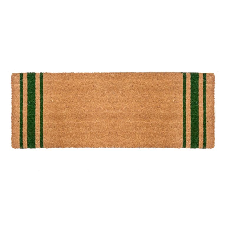 Racing Stripes Coir Doormat