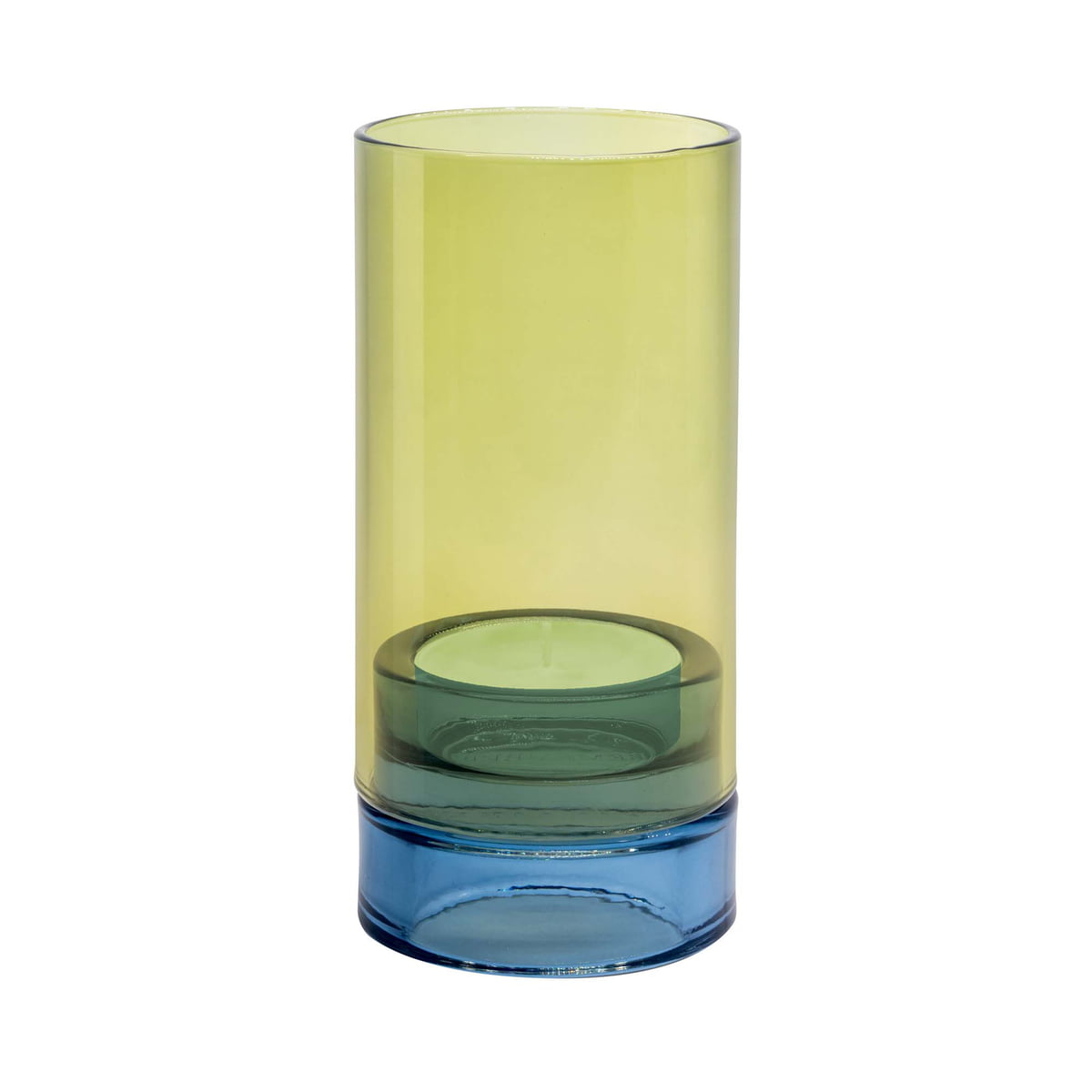 REMEMBER Glass Lantern – Lime