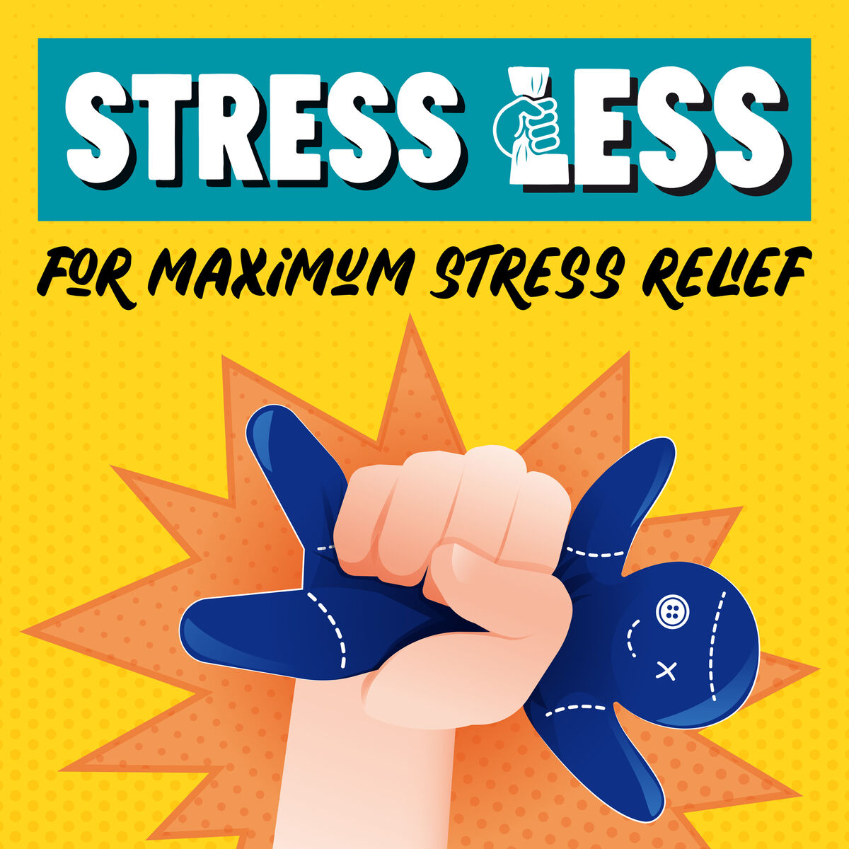 Legami - Anti-stress Squishy - Stress Less - Boss