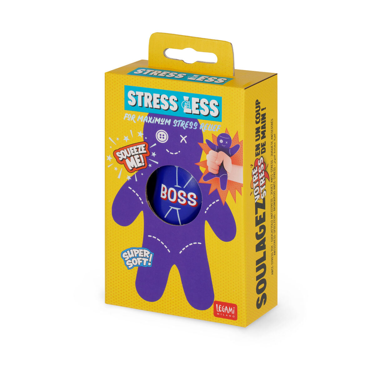 Legami - Anti-stress Squishy - Stress Less - Boss