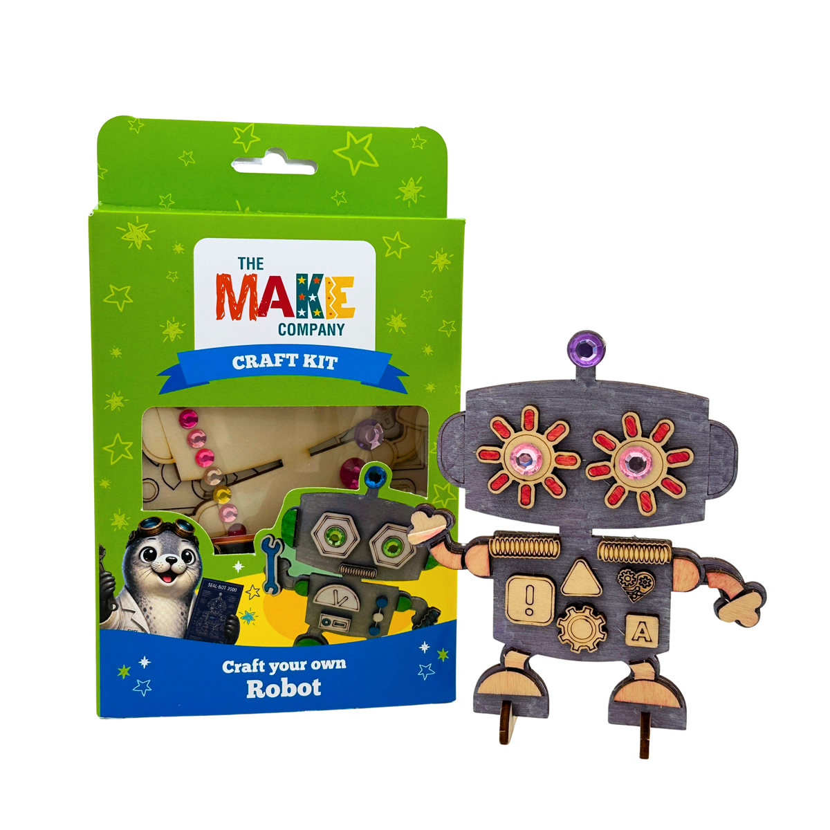 Robot Wooden Craft Kit