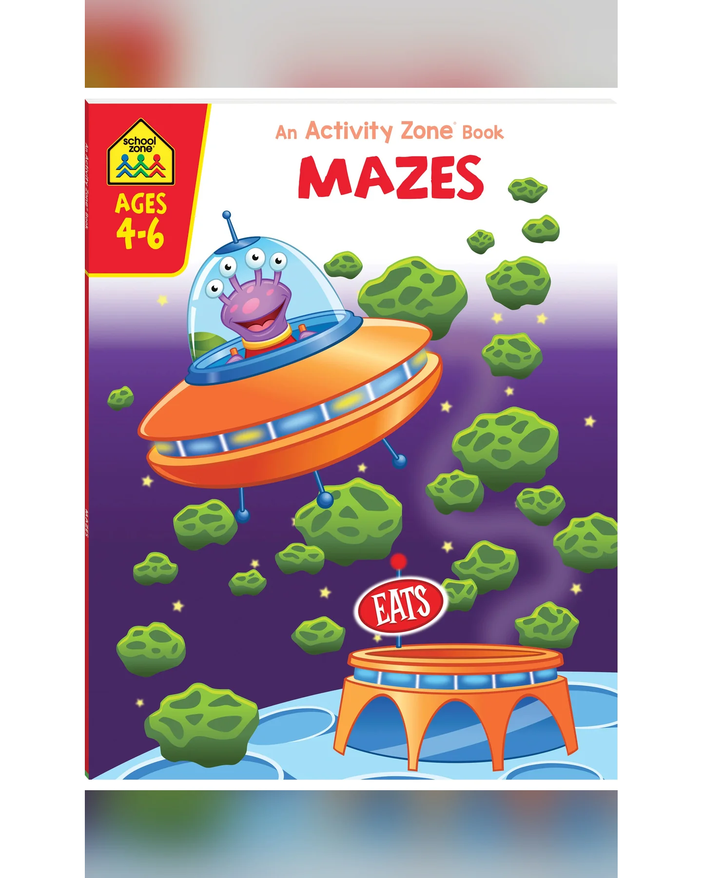 School Zone Activity Zone Mazes Workbook