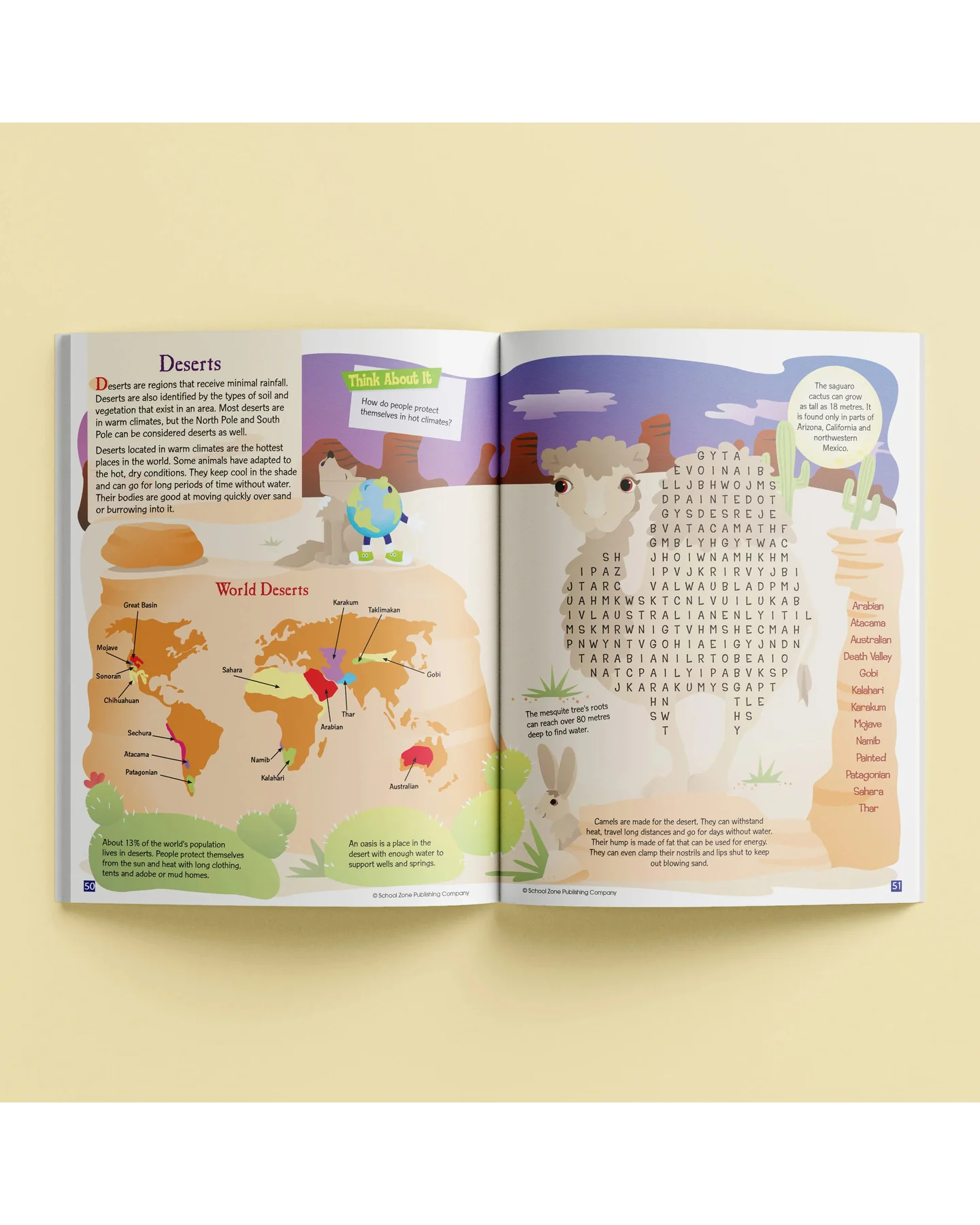 School Zone Activity Zone Word Searches Workbook-3