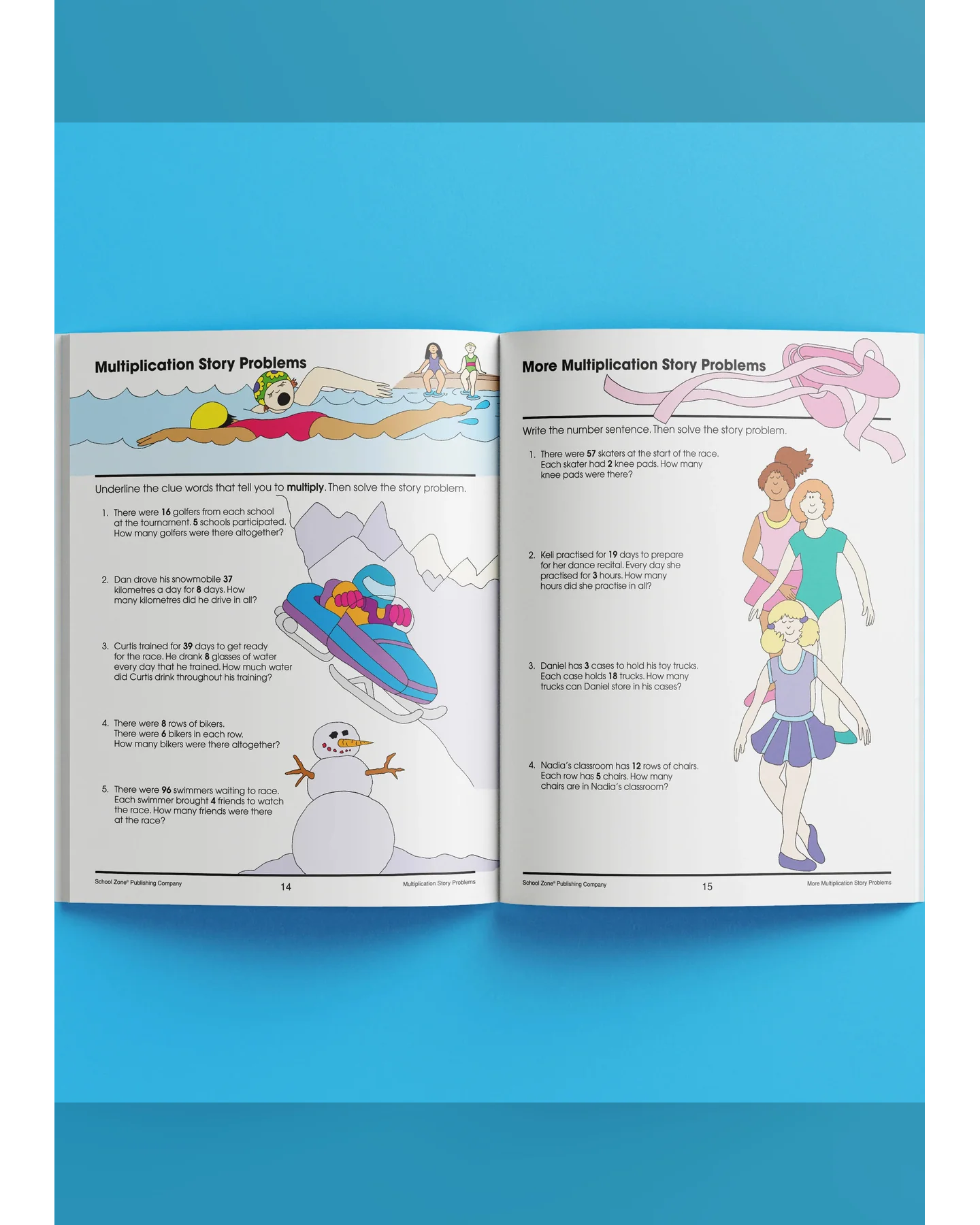 School Zone Maths Basics 5 I Know It! Workbook-3
