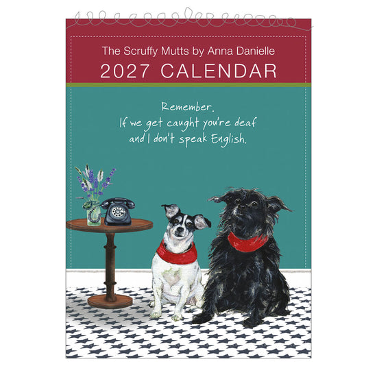 Scruffy Mutts - 2027 Calendar