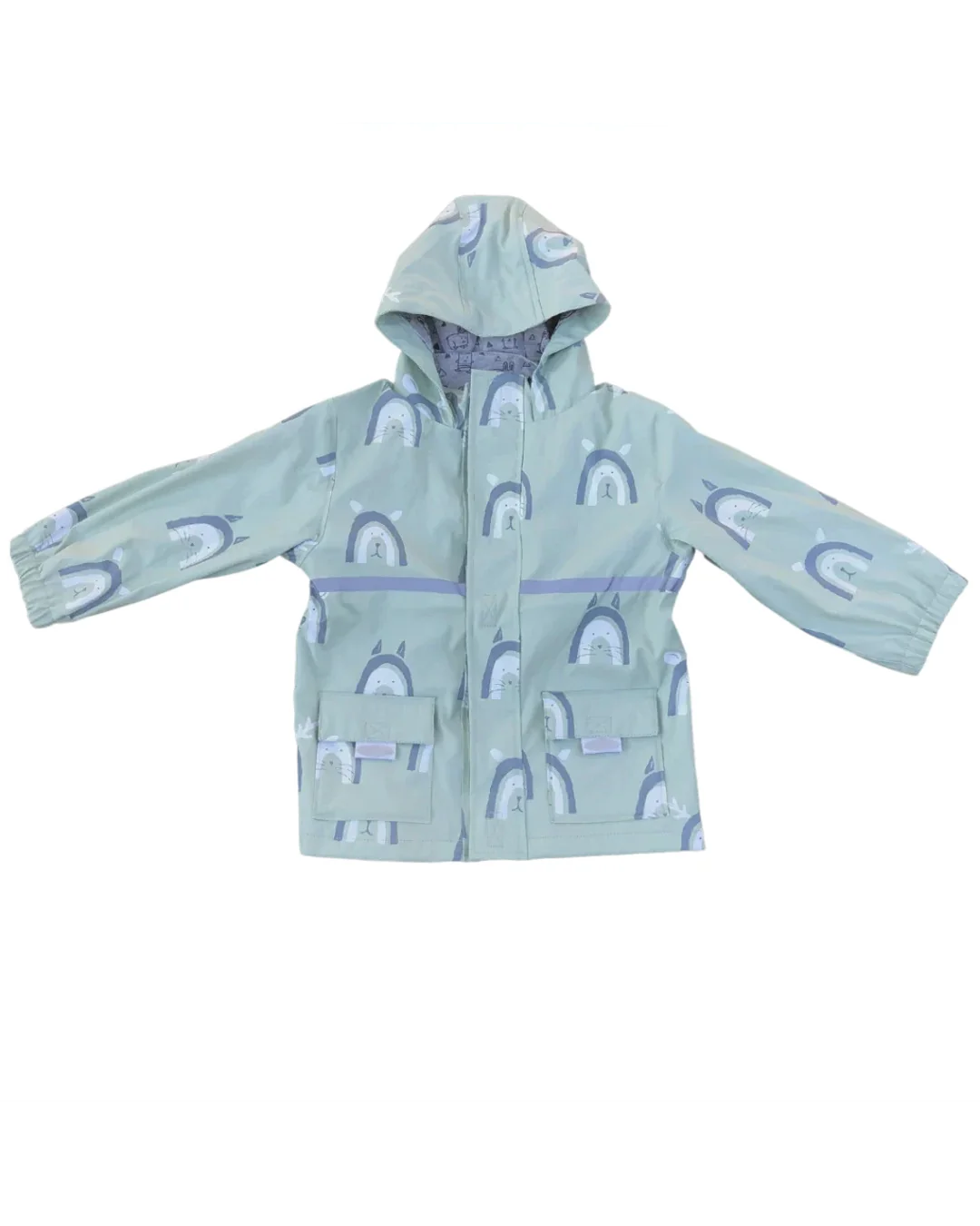 Silly Billyz Waterproof Jacket Animal Infant Apparel Large 3-4 yrs