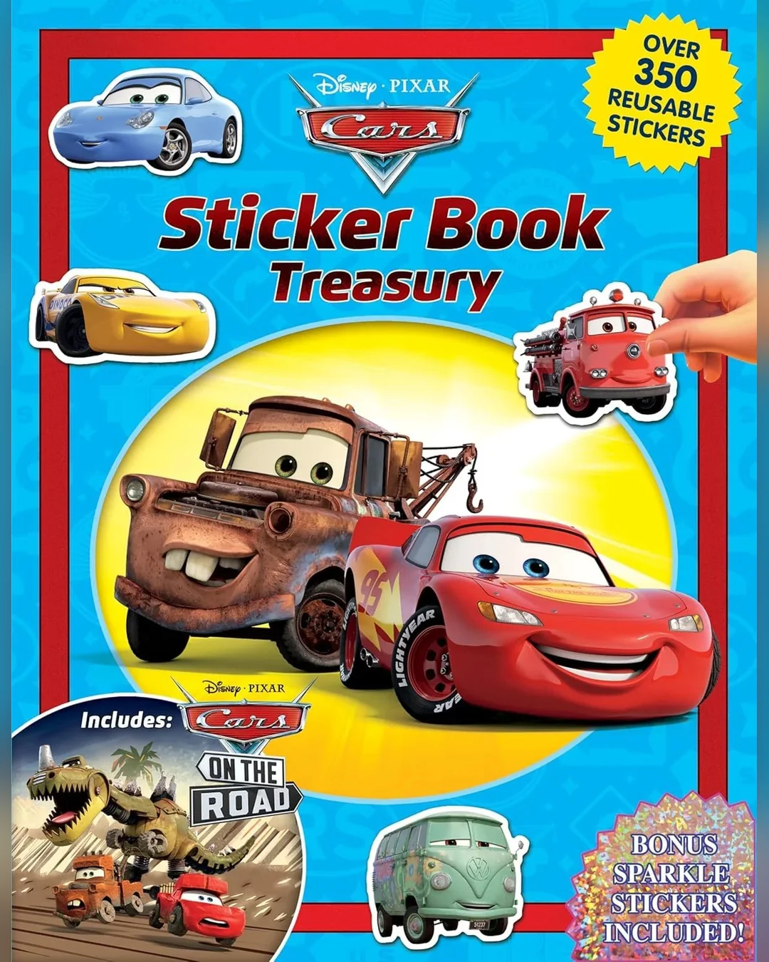 Sticker Book Treasury - Disney Cars: On the Road Sticker Book