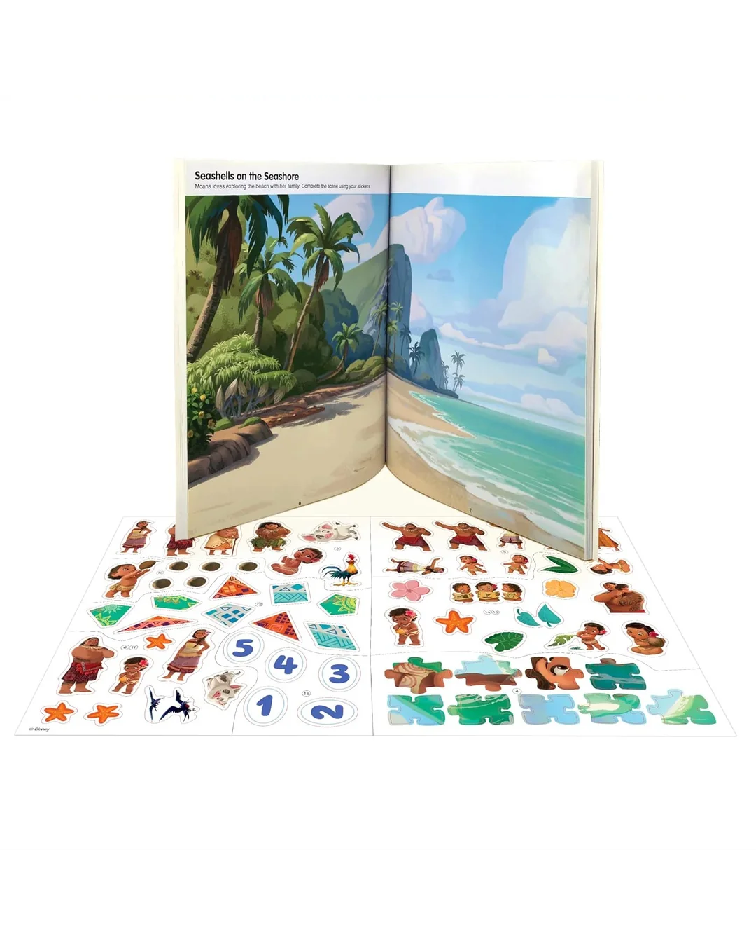 Sticker Book Treasury - Moana Sticker Book