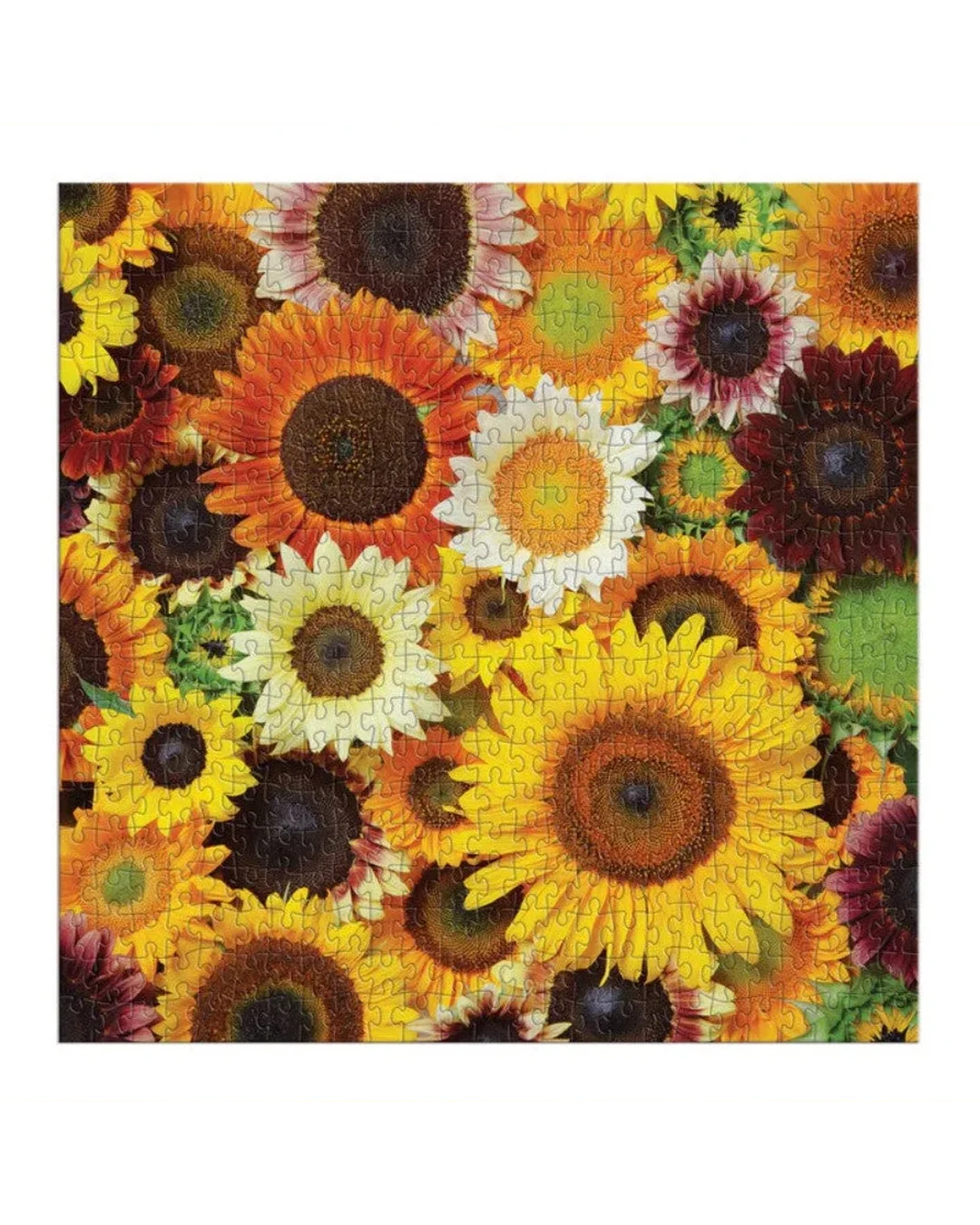 Galison Sunflower Blooms 500-Piece Jigsaw Puzzle-3