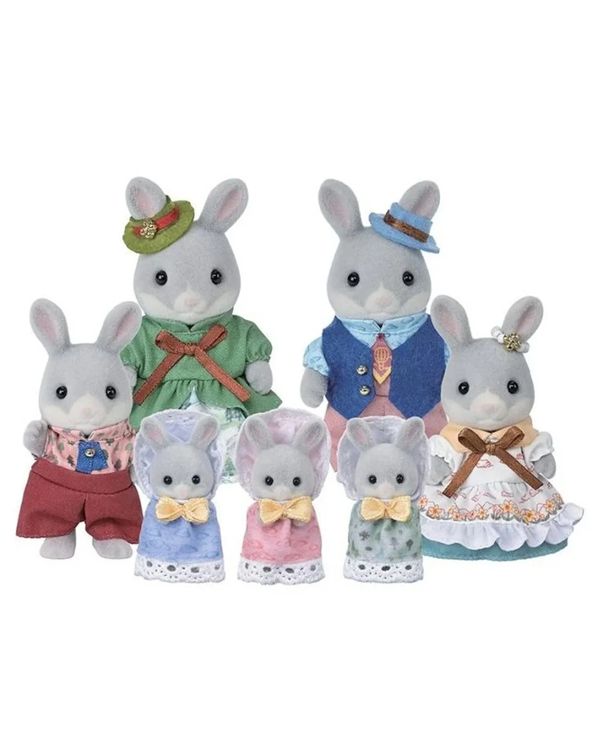 Sylvanian Families Cottontail Rabbit Family Celebration Set Sylvanian Families