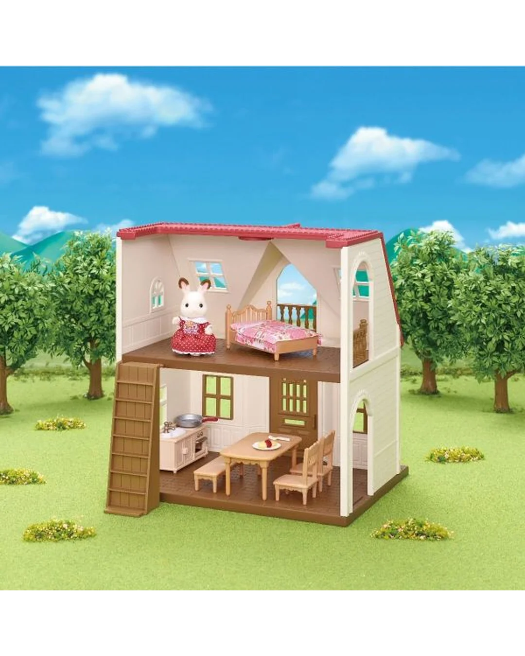 Sylvanian Families Red Roof Cosy Cottage Starter Home