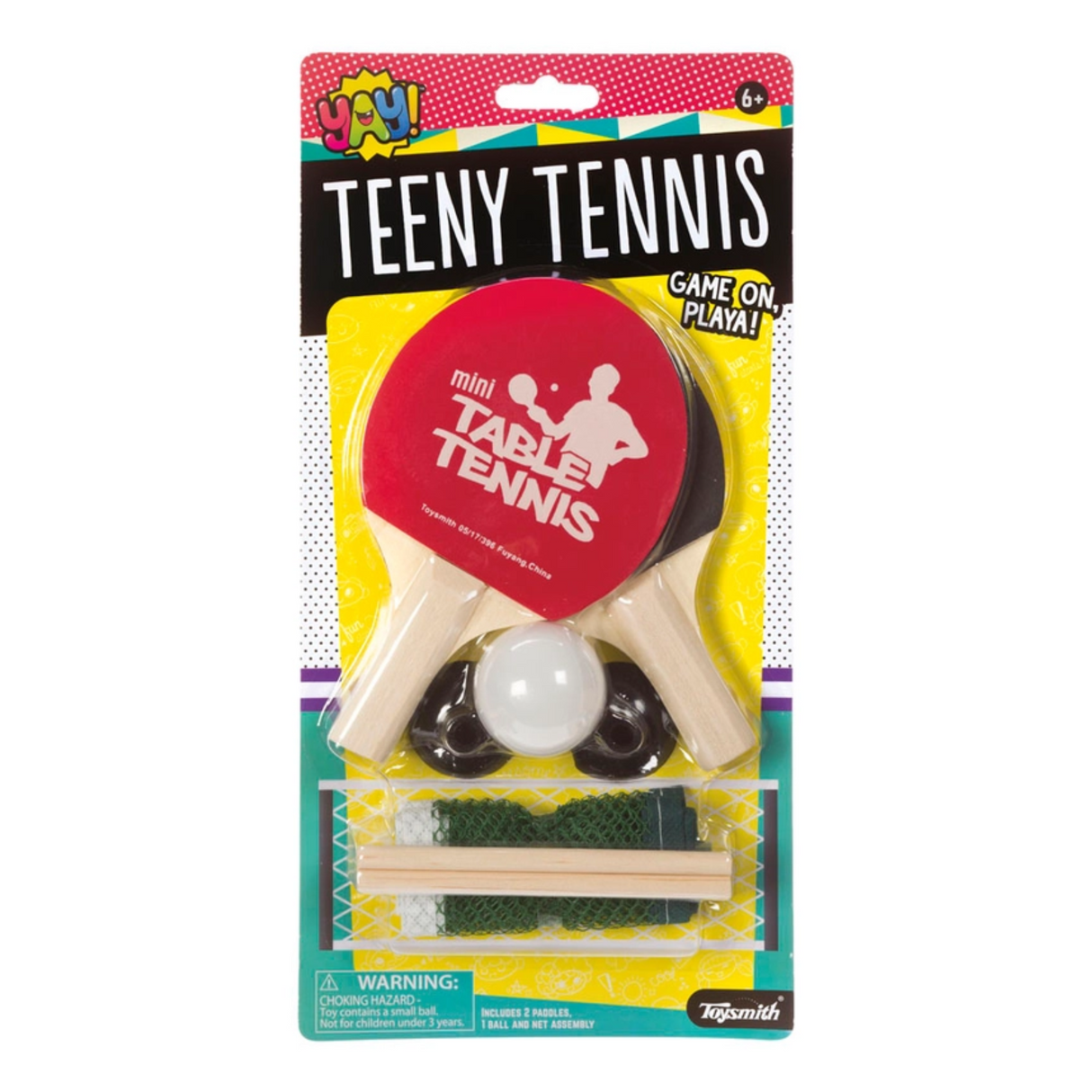 YAY! Teeny Tennis Mini Paddle Game