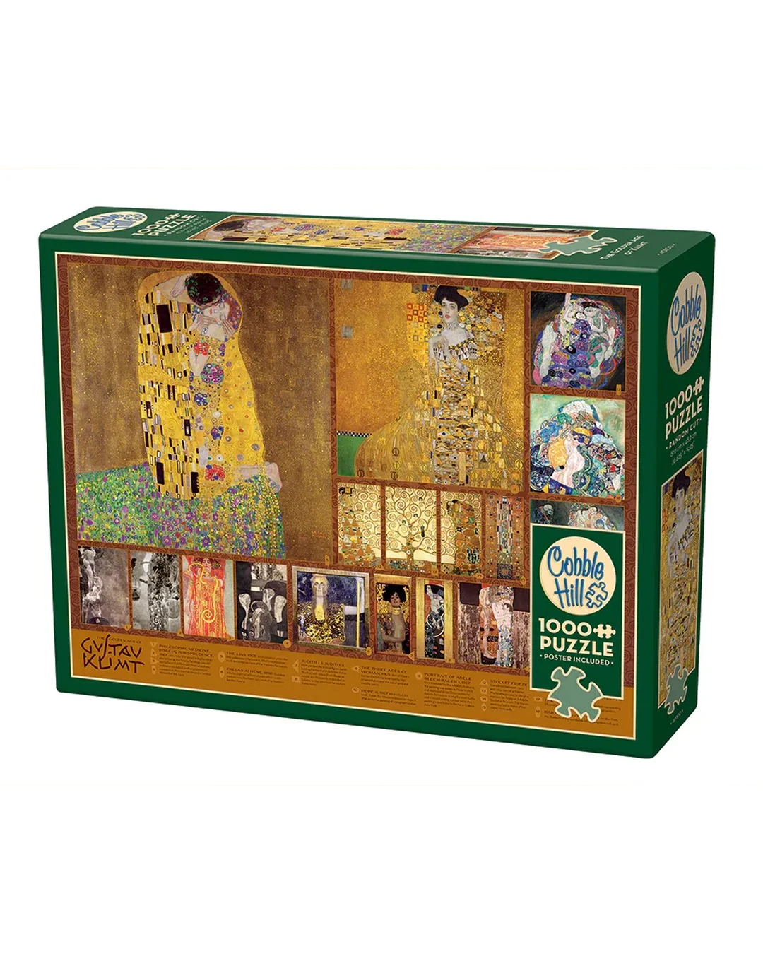 Cobble Hill The Golden Age of Klimt 1000-Piece Jigsaw Puzzle