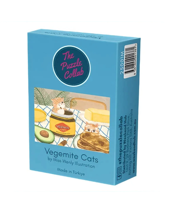 The Puzzle Collab Vegemite and Cats 99 Piece Micro Puzzle