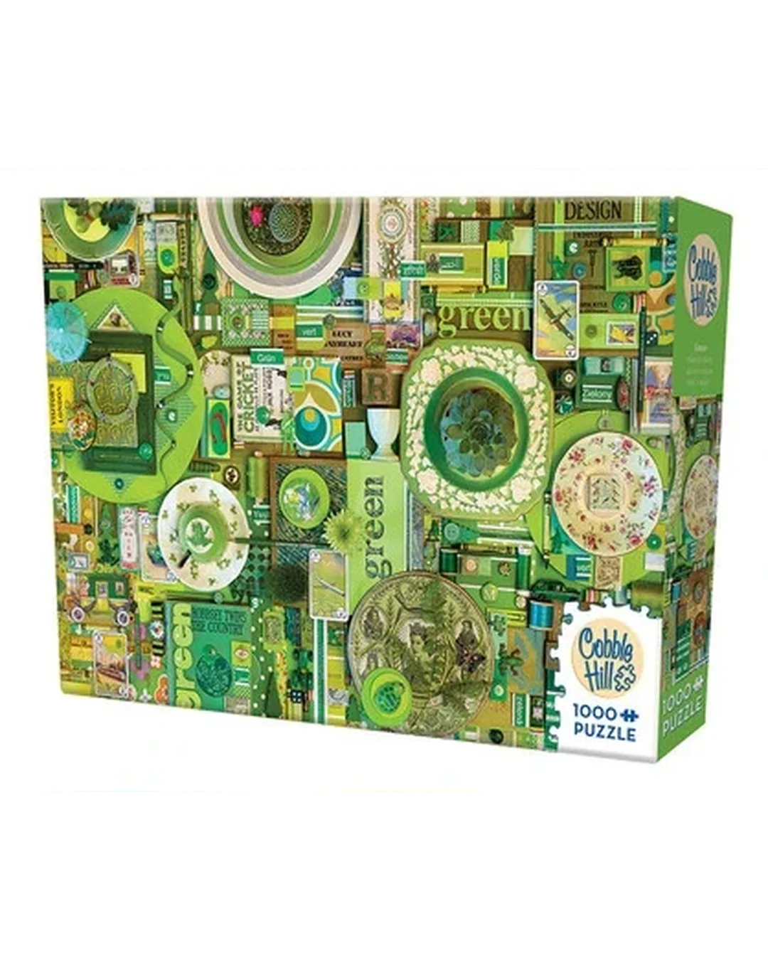 Cobble Hill The Rainbow Project Green 1000-Piece Jigsaw Puzzle