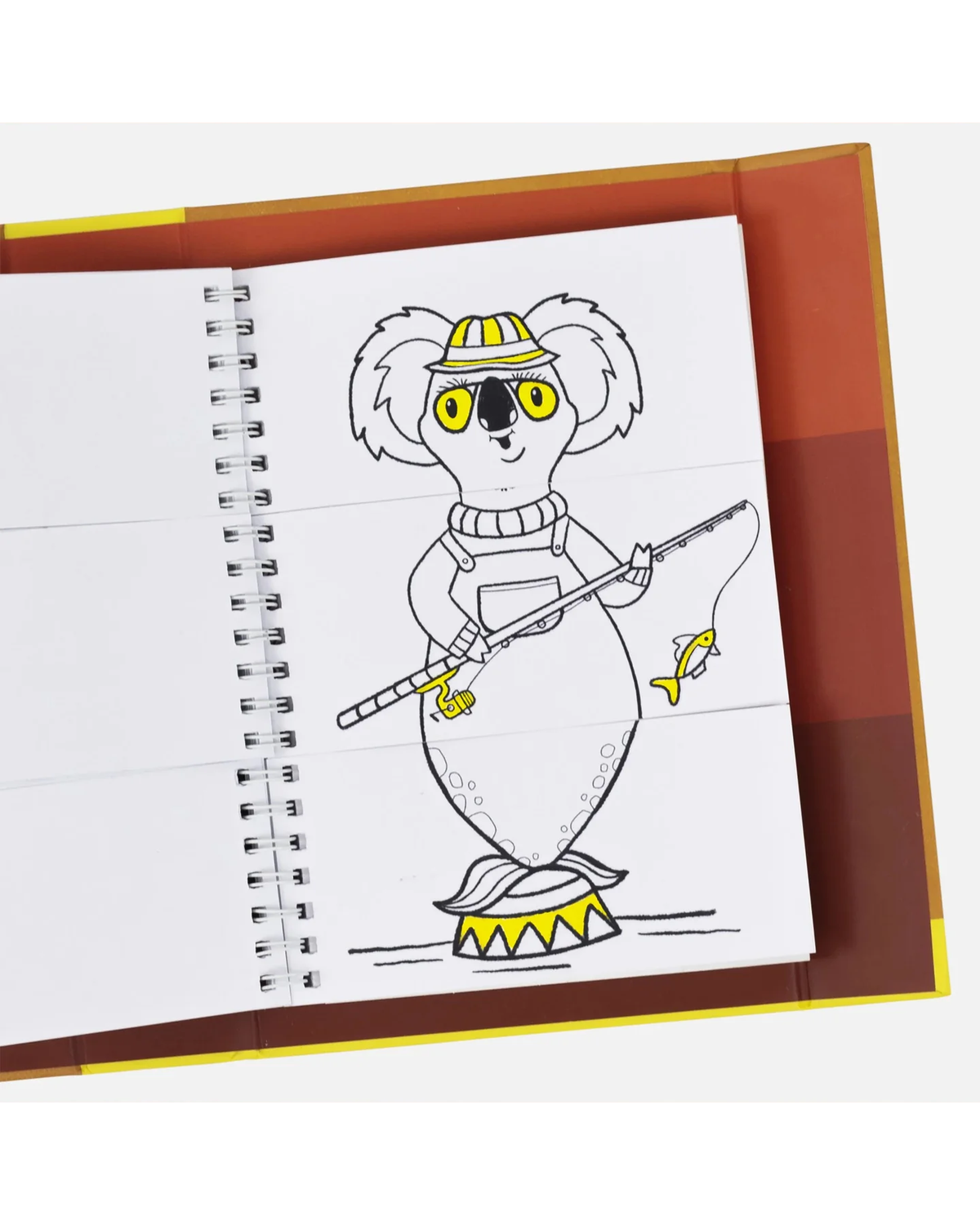Tiger Tribe Animal Mix & Match Mash-Up Colouring Set-3