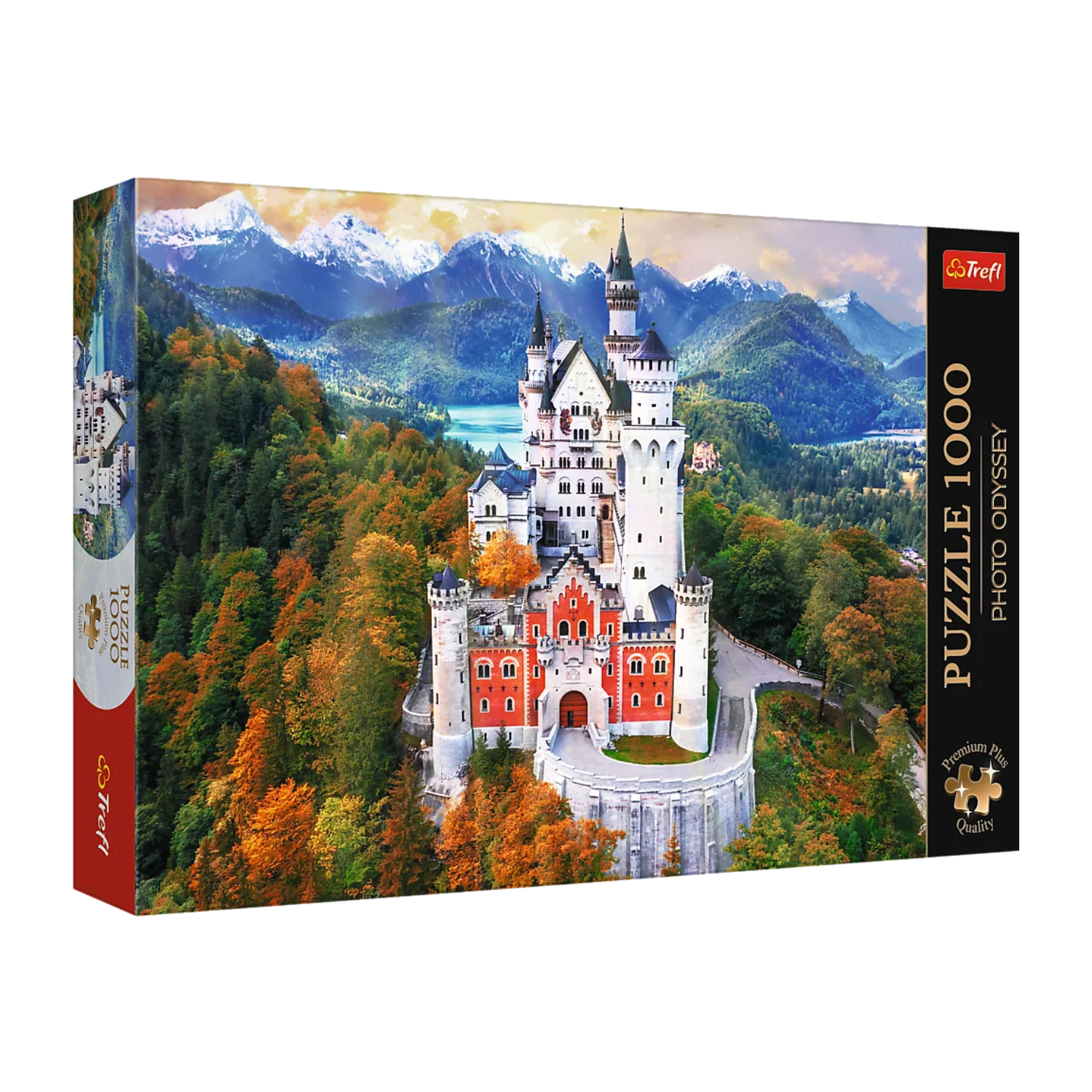 Trefl Photo Odyssey Puzzle - 1000pc Premium Plus - Neuschwanstein Castle, Germany