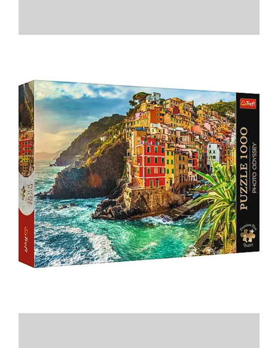 Trefl Premium Plus Town of Riomaggiore, Italy 1000-Piece Jigsaw Puzzle