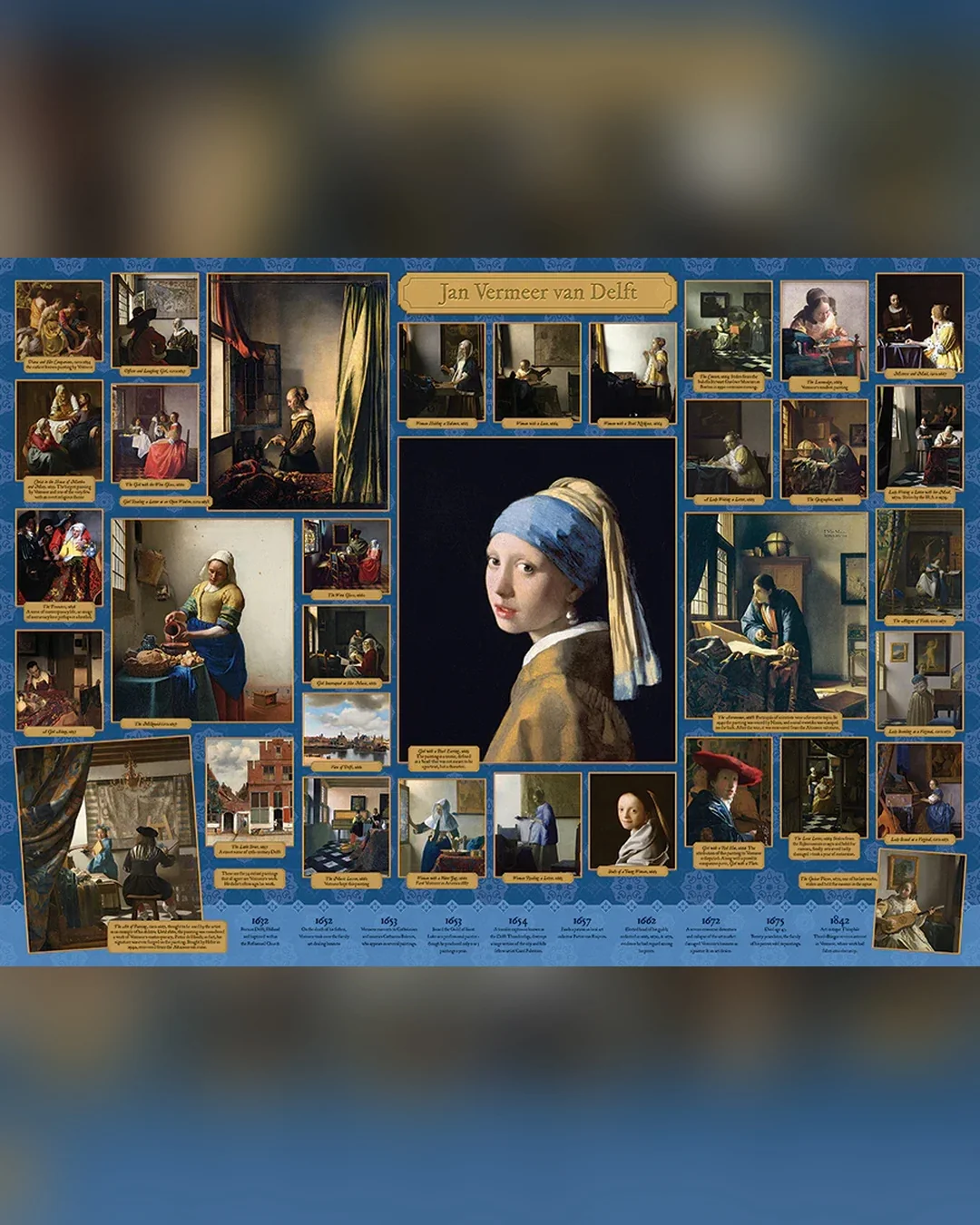 Cobble Hill Vermeer 1000-Piece Jigsaw Puzzle-2