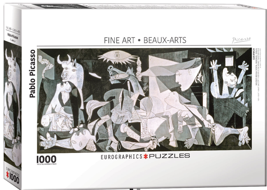 Eurographics Picasso Guernica panoramic 1000-piece jigsaw puzzle