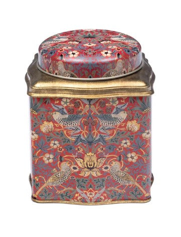 Arts & Crafts - Strawberry Thief - Wavy Dome Caddy Tin