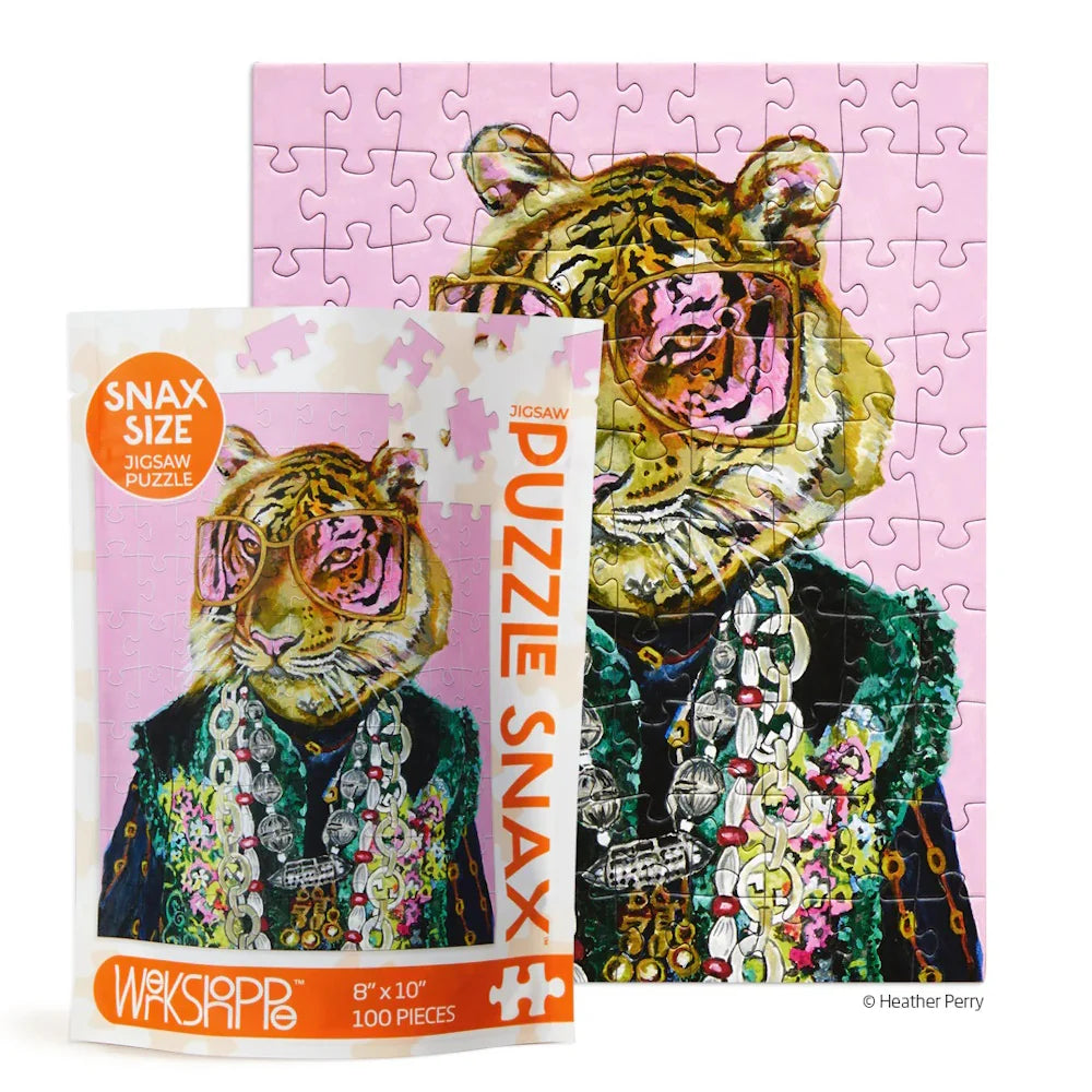 WerkShoppe - Rose Coloured Glasses - Snax 100 Pce - Puzzle Snax