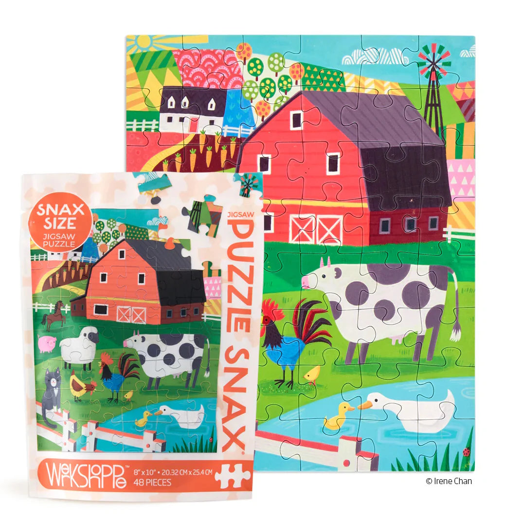 Farm Friends 48 Pce - Puzzle Snax