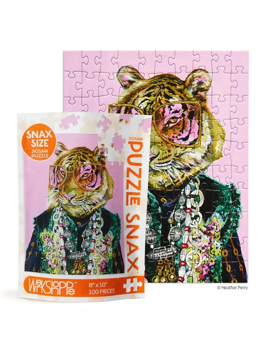 WerkShoppe - Rose Coloured Glasses - Snax 100 Pce - Puzzle Snax
