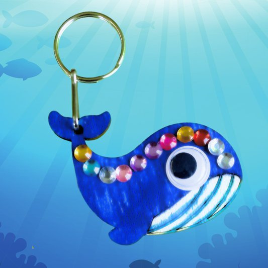 Whale Bag Charm