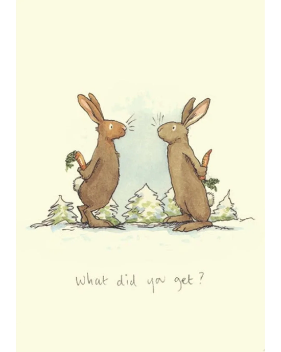 What Did You Get - Christmas Card