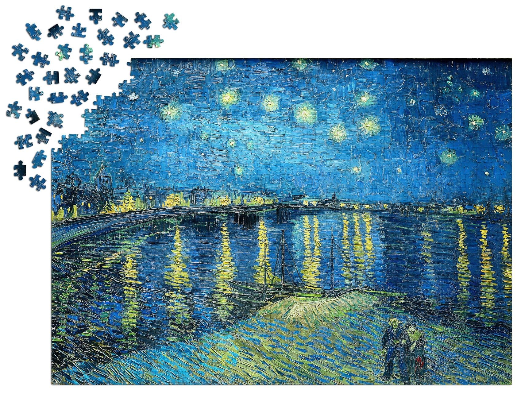 Vincent Van Gogh: Starry Night Over Rhone, 1000pcs