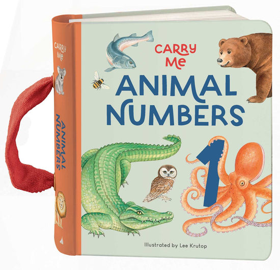 Lake Press Carry Me: Animal Numbers Board Book