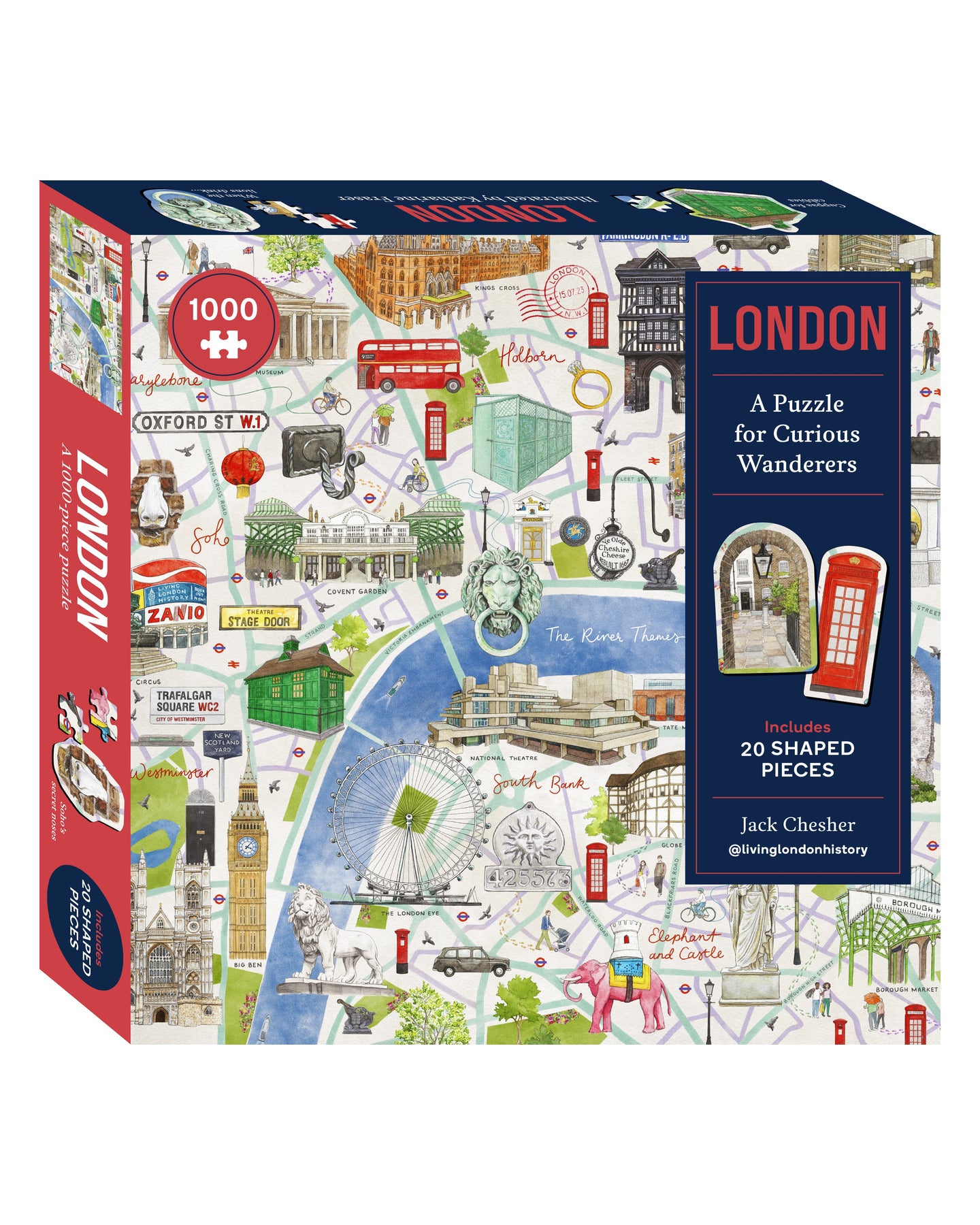 London 1000-Piece Jigsaw Puzzle