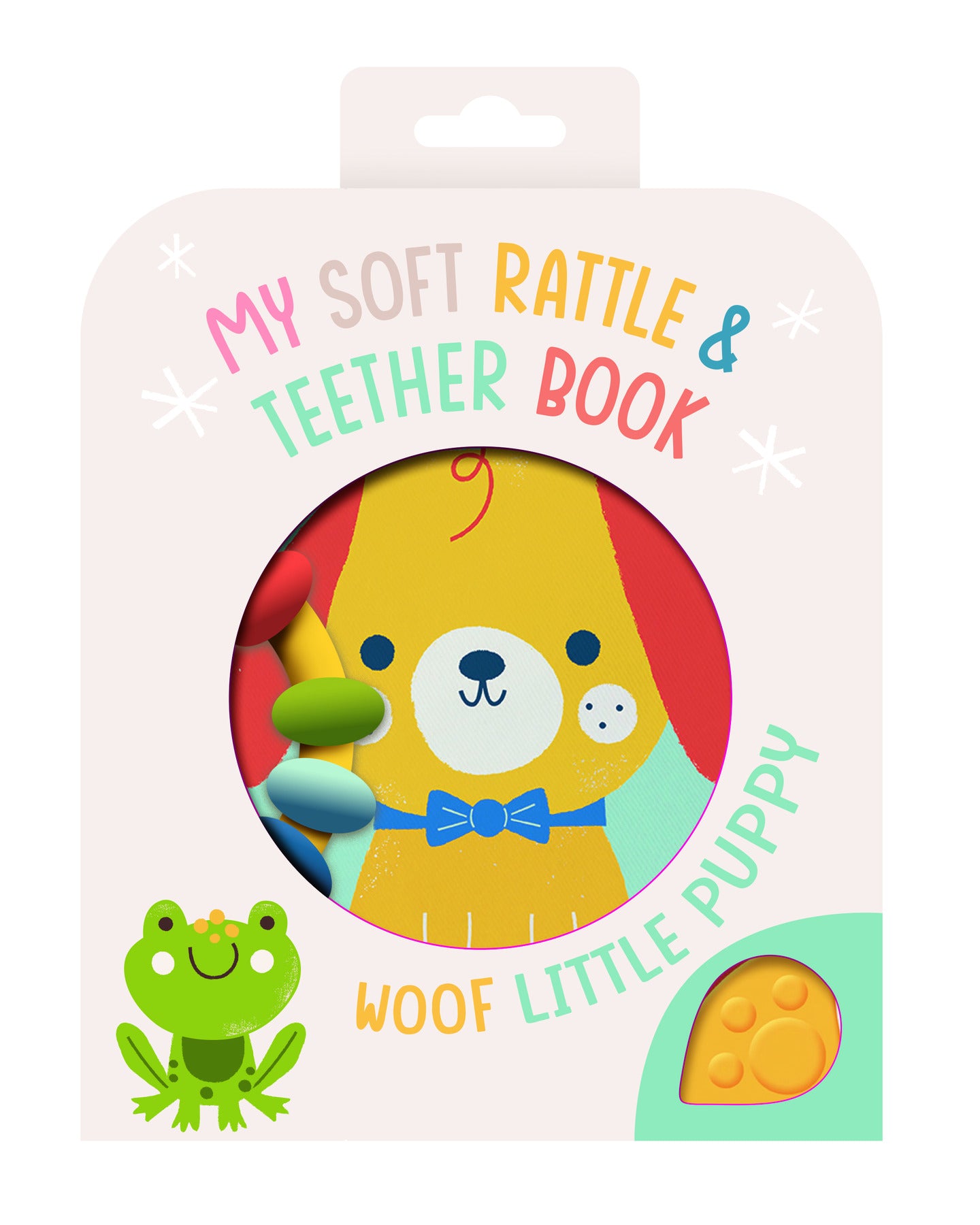 Soft Rattle & Teether: Woof Puppy