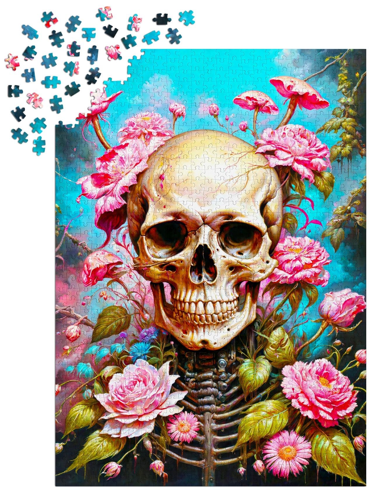 Garden Skeleton, 1000pcs