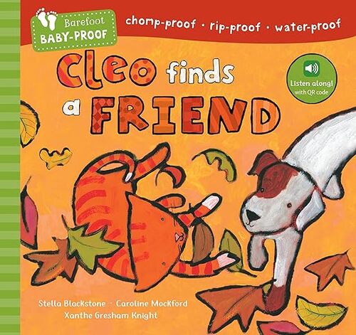 Barefoot Baby Proof Cleo Finds a Friend
