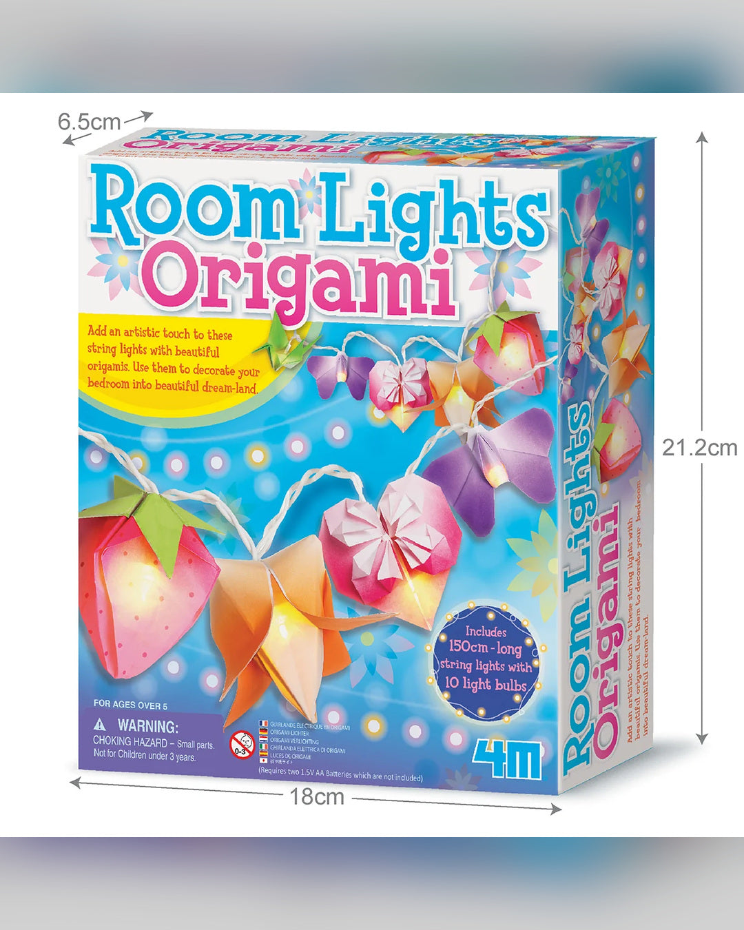 4M Create Your Own Origami Lights Craft Kit-2