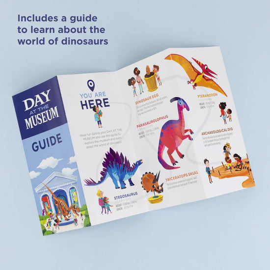 Crocodile Creek Day at the Museum – Dino 60-Piece Puzzle