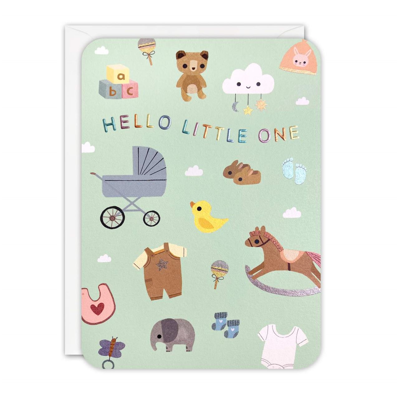 Hello Little One - Baby Card